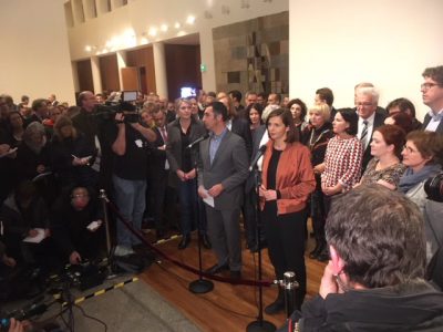 Pressekonferenz Grüne Berlin