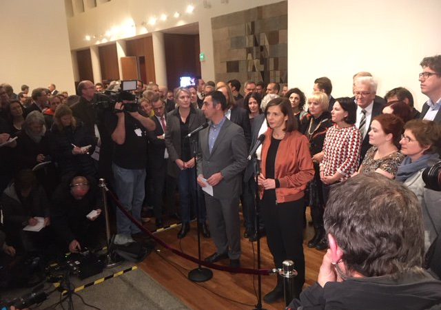 Pressekonferenz Grüne Berlin