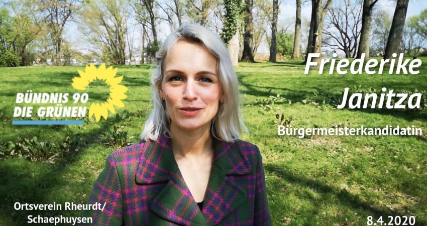 Friederike Janitza Bürgermeisterkandidatin für Rheurdt