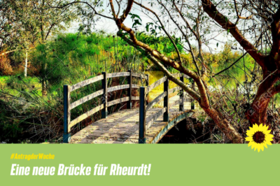 Antrag der Woche: Eine neue Brücke für Rheurdt