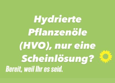 Plakat zum Thema Hydrierten Pflanzenölen (HVO) Plakat zum Thema Hydrierten Pflanzenölen (HVO)