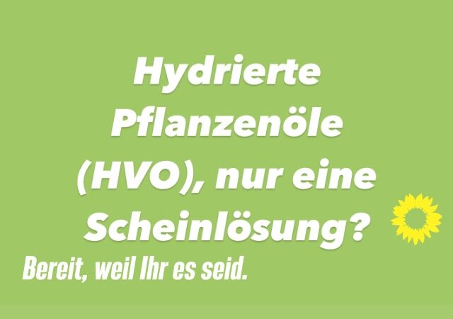 Plakat zum Thema Hydrierten Pflanzenölen (HVO) Plakat zum Thema Hydrierten Pflanzenölen (HVO)