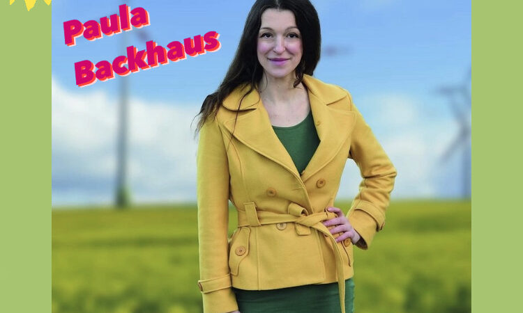 Werbeplakat für Paula Backhaus Werbeplakat für Paula Backhaus