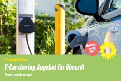 Werbeplakat für E-Carsharing Werbeplakat für E-Carsharing