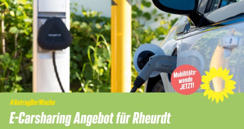 Werbeplakat für E-Carsharing Werbeplakat für E-Carsharing