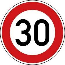 Tempo 30 Schild Tempo 30 Schild