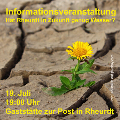 Genug Wasser oder nicht?