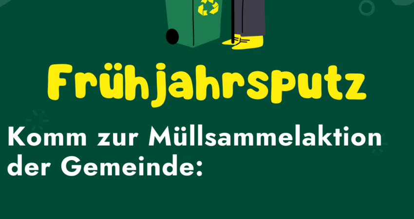 Frühjahrsputz